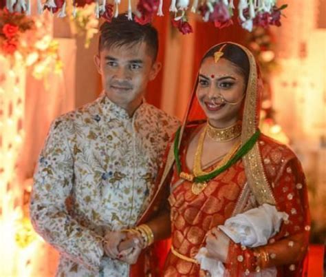 In Pictures Sunil Chhetri And Sonam Bhattacharyas Marriage Ceremony