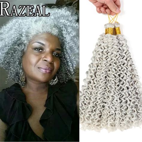 Zazeal Crochet Braids Curly Crochet Hair Extensions Synthetic Freetress