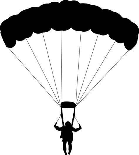 Download Parachuting Parachute Glide Royalty Free Vector Graphic
