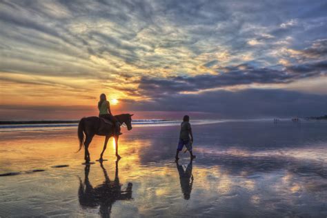Horse Riding On The Beach Shbarcelona