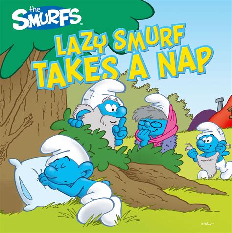 Lazy Smurf Takes A Nap