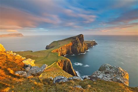Ocean Of Light Neist Point Isle Of Skye Scotland Landscape
