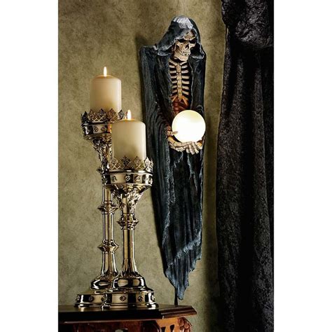 Grim Reaper Wall Sculpture Grim Reaper Halloween Decorations
