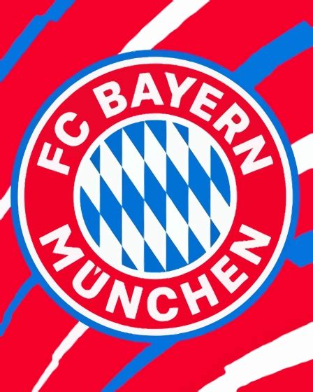 Illustration Bayern Munich Logo Diamond Painting DiamondPaint PRO