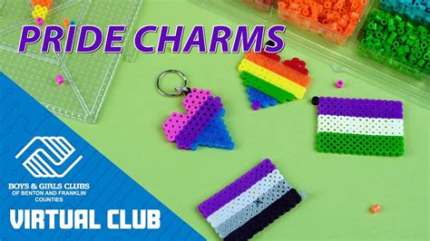 Pride Month Project How To Make Perler Bead Keychains YouTube