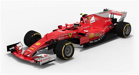 76 Beautiful F1 2017 3d Model Free Mockup