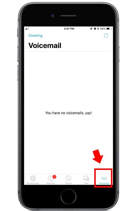 How do i send a voicemail that i received to someone else? Where is the voicemail application on iphone