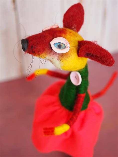 Cute Ugly Rat Rat Lover Gifts Needle Felted Rat OOAK Doll | Etsy