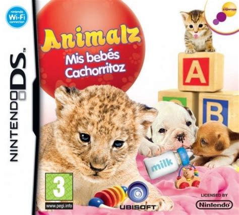 Juegos de nintendo 3ds para niñas : Animalz Mis Bebes Cachorritoz para DS - 3DJuegos