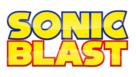 Sonic Blast Logo Remake By Sonicguru On Deviantart