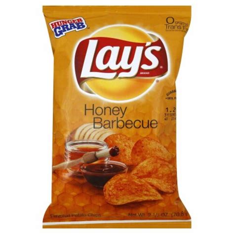 Lays Honey Barbecue Potato Chips 25 Oz Kroger