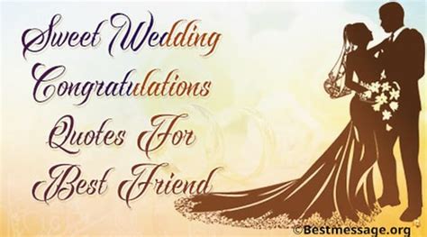 Fresh 45 Of Wedding Wishes Best Friend Marriage Quotes