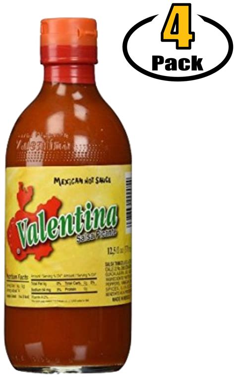 Amazon Valentina Salsa Picante Mexican Hot Sauce Black Label