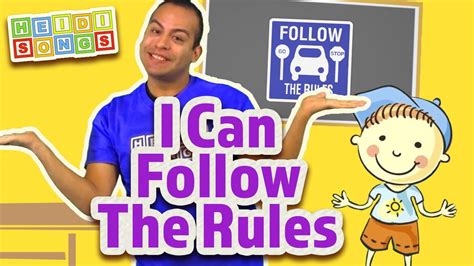 I Can Follow The Rules Song Music For Classroom Management Youtube