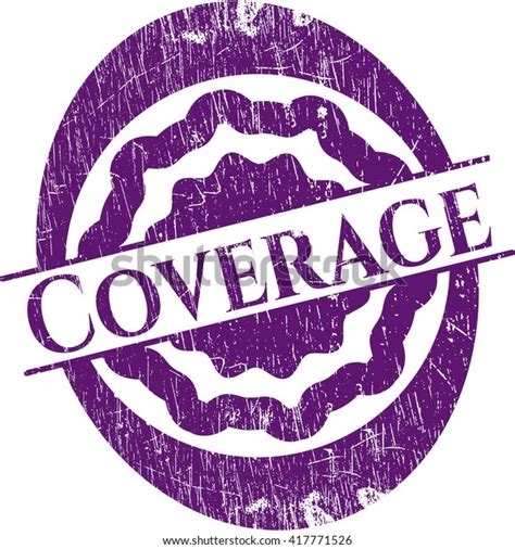 Coverage Rubber Seal Stock Vector Royalty Free 417771526 Shutterstock