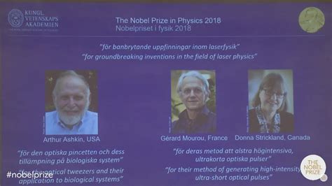 Sweden First Female Physicist In 55 Years Wins Nobel Prize For Physics Video Ruptly