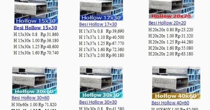 Ketahanan baja ringan tentu lebih lama dari pada menggunakan kayu. Harga Besi Hollow Per Batang Untuk Plafon, Pagar & Kanopi ...