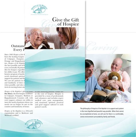 Brochure Hospice Give Brand Design Mb