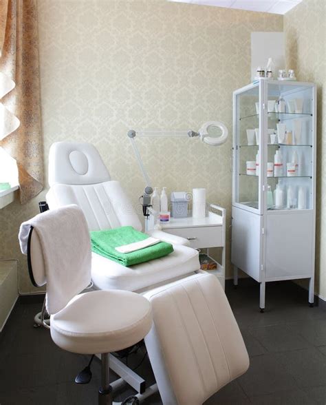 Clean European Massage Room Stock Image Image Of Decor Furniture