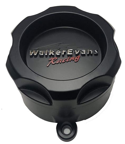 Walker Evans Racing 5 Lug Matte Black Wheel Center Caps Set Of 4 Wkr