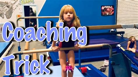 How To Coach Beginner Gymnastics Bars A Trick To Teach The Front