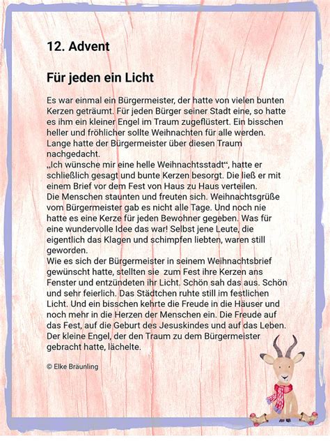 Bestimmt überlegen viele von ihnen schon, was sie dieses jahr als „füllung für den. Für jeden ein Licht - 12. Advent | Winterzeit ...