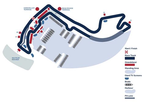 Grand Prix Monaco Track Map Best Event In The World