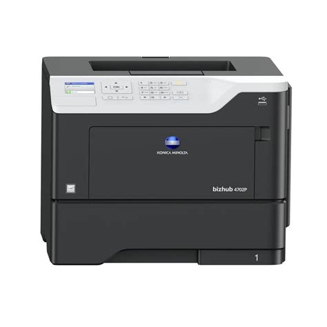 ® (windows vista ) click the start button, control panel, hardware and sound, and then printers. Konica Minolta Bizhub 4702P Laser Printer - CopyFaxes