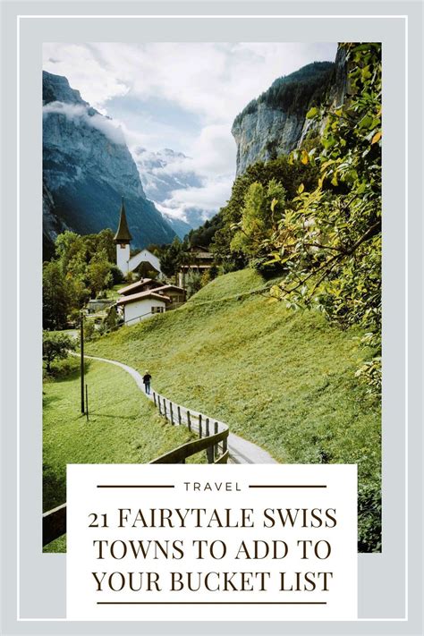 Beautiful Fairytale Towns In Switzerland In 2021 Travel Around The