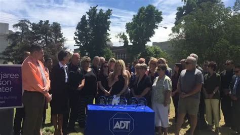 Domestic violence victim tells how she used alarm to alert rescuers