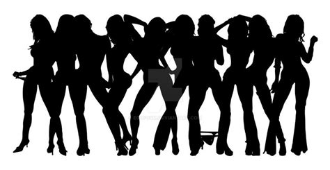 Stripper Girl Silhouettes 6 By Egoform On Deviantart