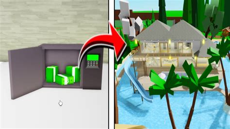 New Secret Safe Room In The New Estate Lake Mansion In Roblox Brookhaven Rp Christmas Update