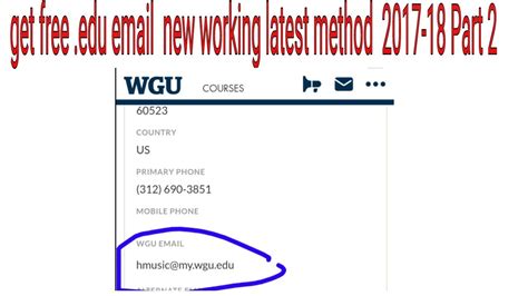 Creating free edu email has never been easier. How to get free .edu email address new working latest ...