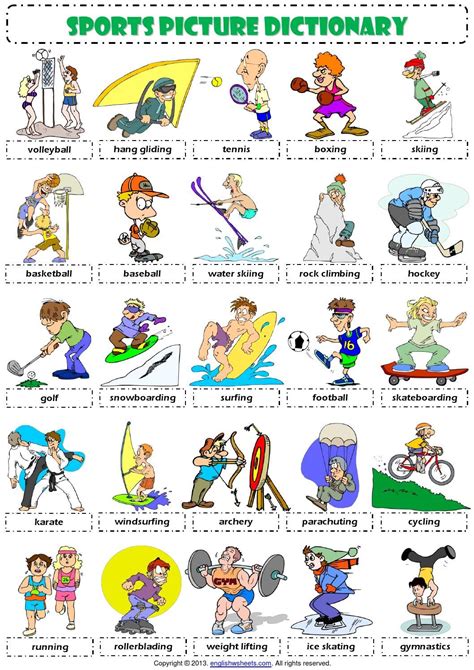 Excepciones a estas reglas para hablar de deportes en inglés. Pin de AAELSHD en Resources for ESL/EFL Teachers | Juegos ...