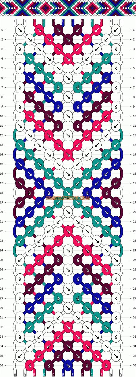See more ideas about friendship bracelets, friendship bracelet patterns, friendship bracelets diy. Normal Friendship Bracelet Pattern #13254 - BraceletBook.com | Friendship bracelets designs ...