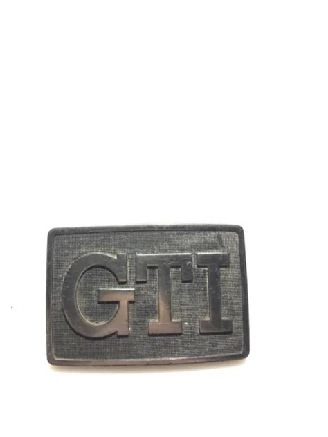Original Vw Golf Mk2 Gti Logo Badge Emblem 191853688j £5999 Picclick Uk
