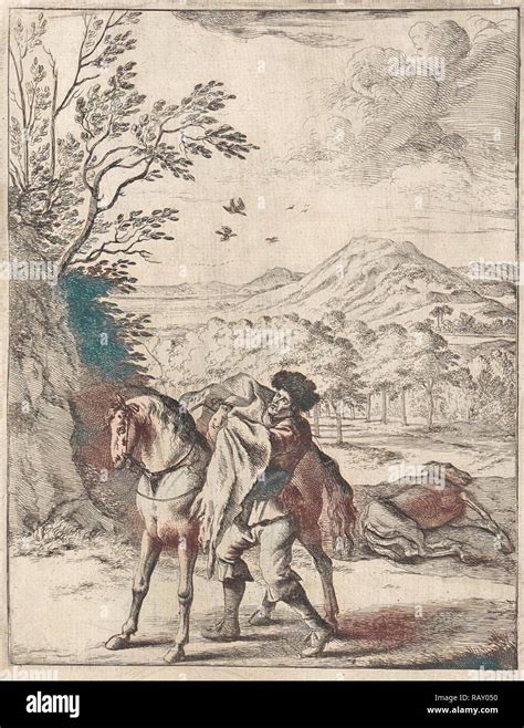 La Fábula Del Caballo Y La Mula Dirk Stoop John Ogilby 1665
