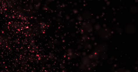Abstract Animation Red Particles Background Stock Footage Video 100