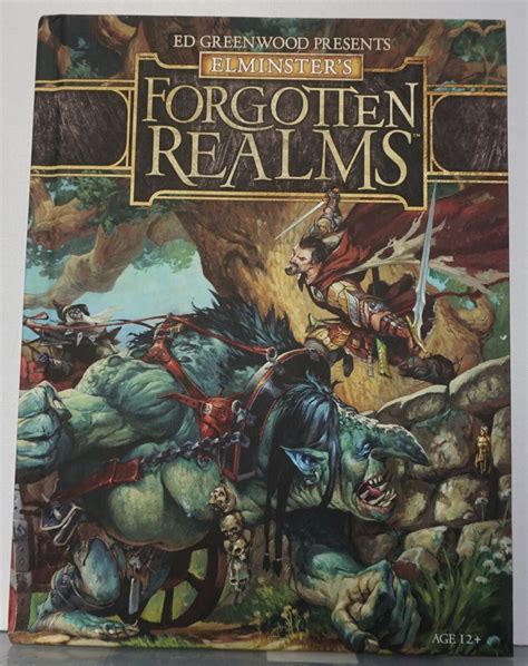 Dungeons And Dragons Elminsters Forgotten Realms Rules Supplement Ebay