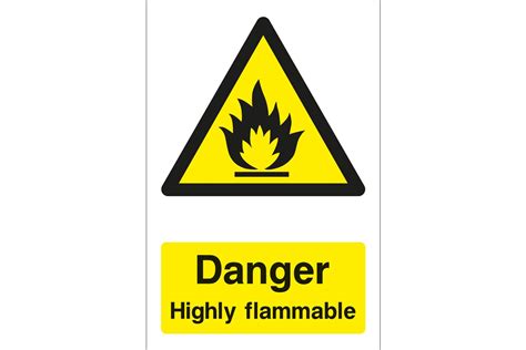 Danger Highly Flammable Signs For You