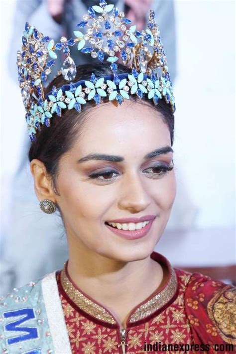Miss World 2017 Manushi Chhillar Receives A Glorious Welcome In Delhi