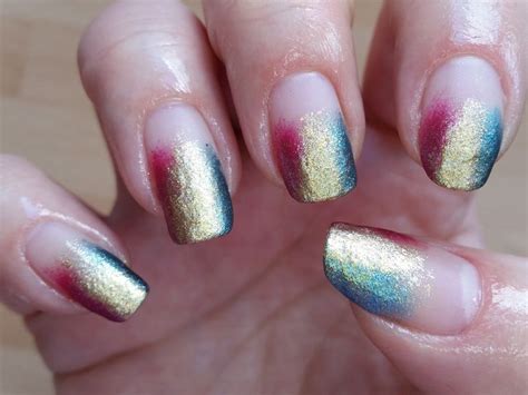 Everything that you needed to apply the nails with was also included! Negative Space Matte Shimmer Tip Nails | Nail tips, Nails ...