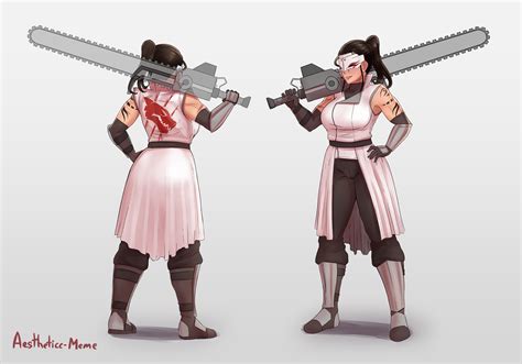 That One White Fang With The Chainsaw Rwby R63rdrule