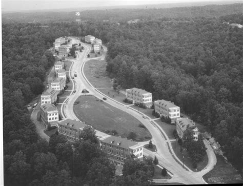Aerial View Of The Grounds Of The Us Marine Base Quantico Va