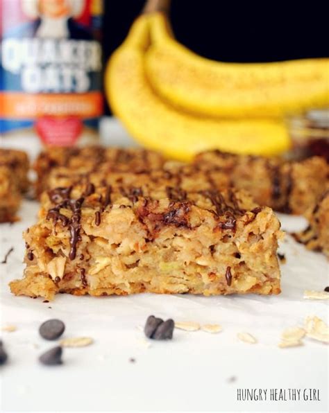 Beat butter in large bowl until fluffy. Chocolate Chip Peanut Butter Banana Oatmeal Bars- epic ...