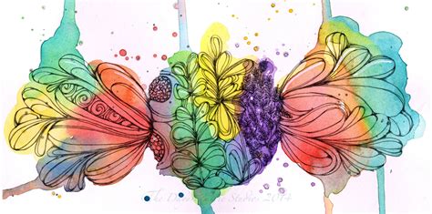Watercolor Watercolor Flowers Doodle Art Painting Inspiration