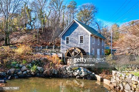 Stony Brook Grist Mill High Res Stock Photo Getty Images