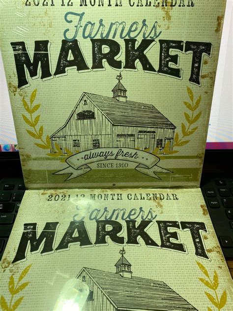 My only wish is that this calendar came in a bigger size, mainly because these photographs are pure. 2021 Dollar Tree Calendar Farmers Market in 2020 | Dollar tree crafts, Dollar tree, Calendar craft
