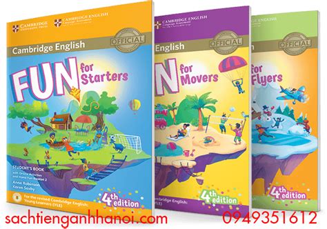 Cambridge Fun For Starter Movers Flyers 4th Edition 2018 SÁch TiẾng