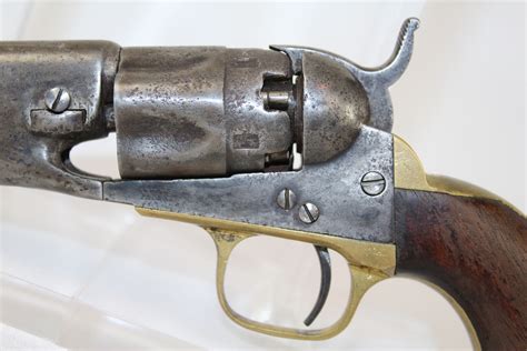 Civil War 1863 Colt 1862 Police Revolver Antique Firearms 002